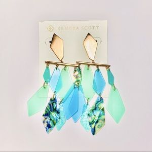 Kendra Scott Hannah Abalone earrings